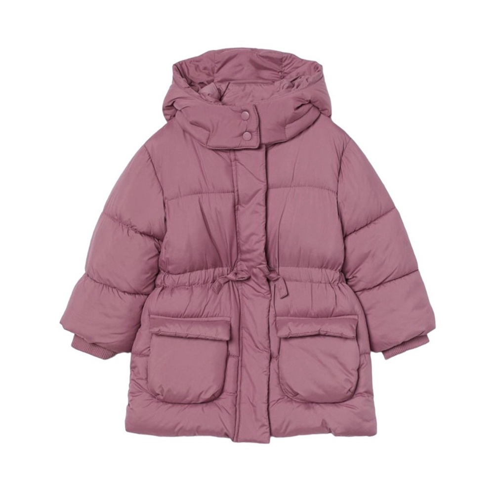 H&M girls hooded puffer jacket